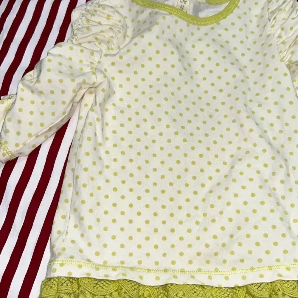Matilda Jane rehearsal tee time skirt set sz 2